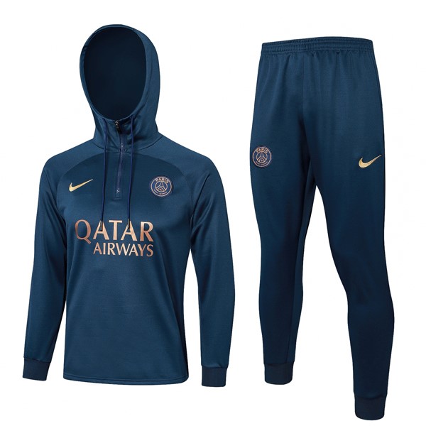 Hoodies PSG 2024 Blau